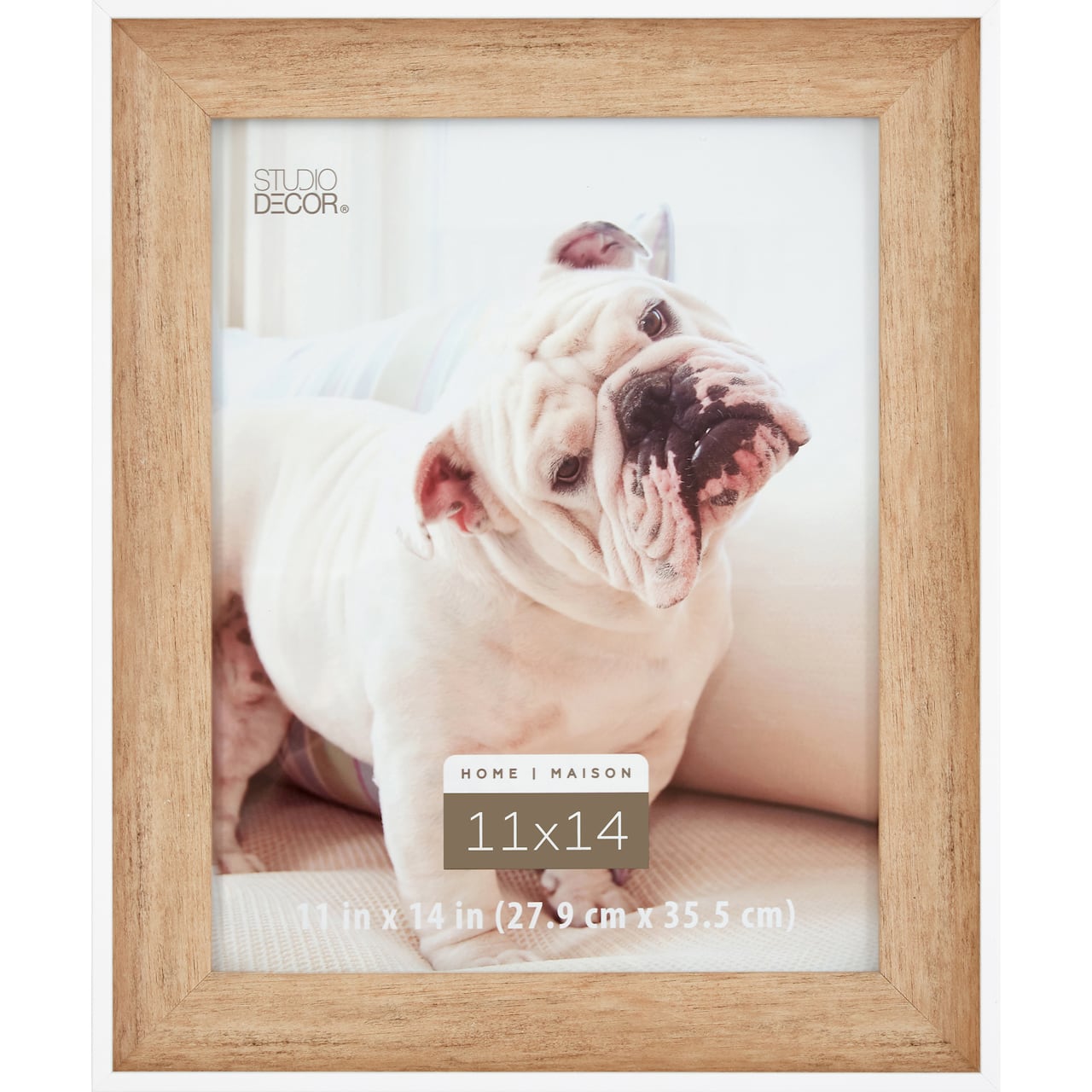 6 Pack: White &#x26; Natural 11&#x22; x 14&#x22; Picture Frame Home by Studio D&#xE9;cor&#xAE;